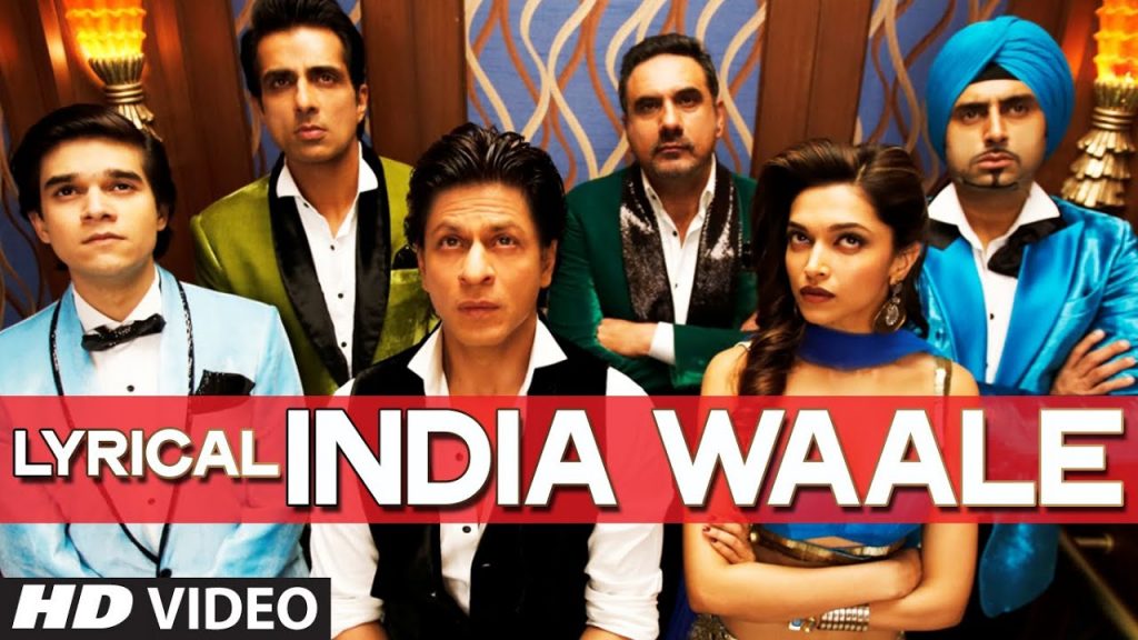 India Waale Song Lyrics Image