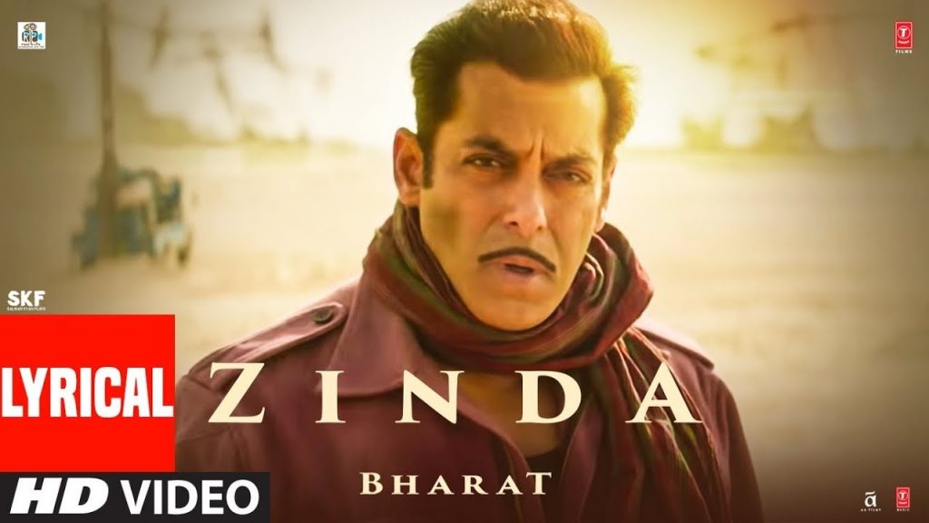 Zinda Song Lyrics Image