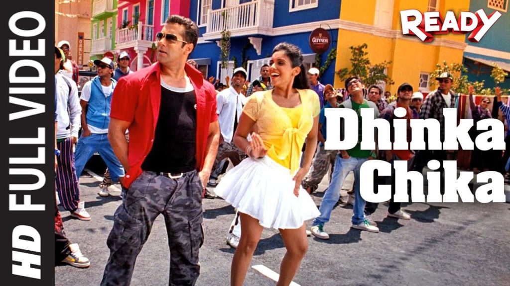 Dhinka Chika Song Lyrics Image