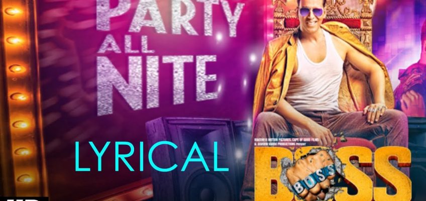 Party All Night Song Lyrics