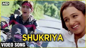 Tera Shukriya Song Lyrics