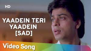 Yaadein Teri Yaadein Sad Song Lyrics