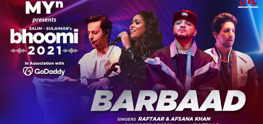 Barbaad Song Lyrics – ﻿Salim – Sulaiman’s Bhoomi – 2020 Album